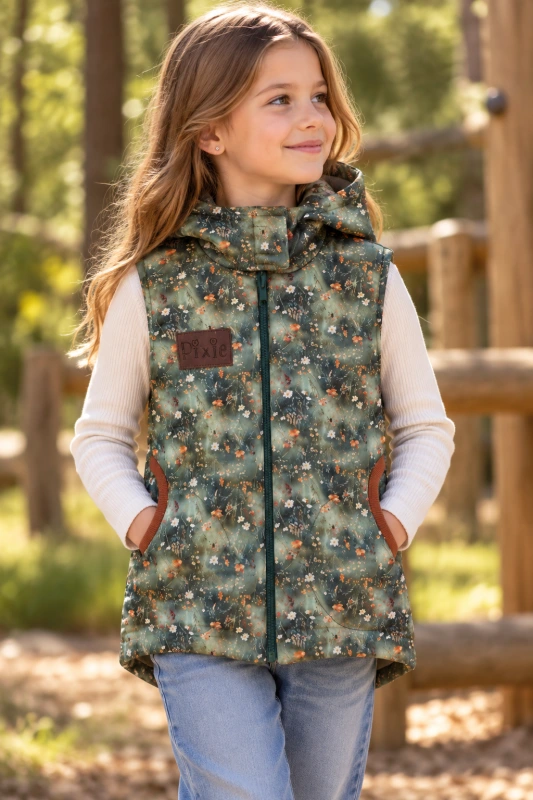 softshell vesta kvet 104/110