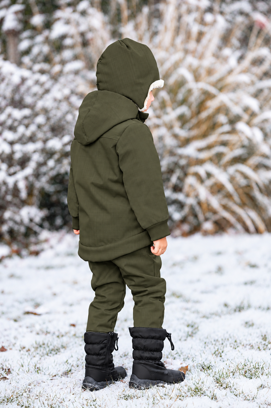 zimný softshell s barančekom